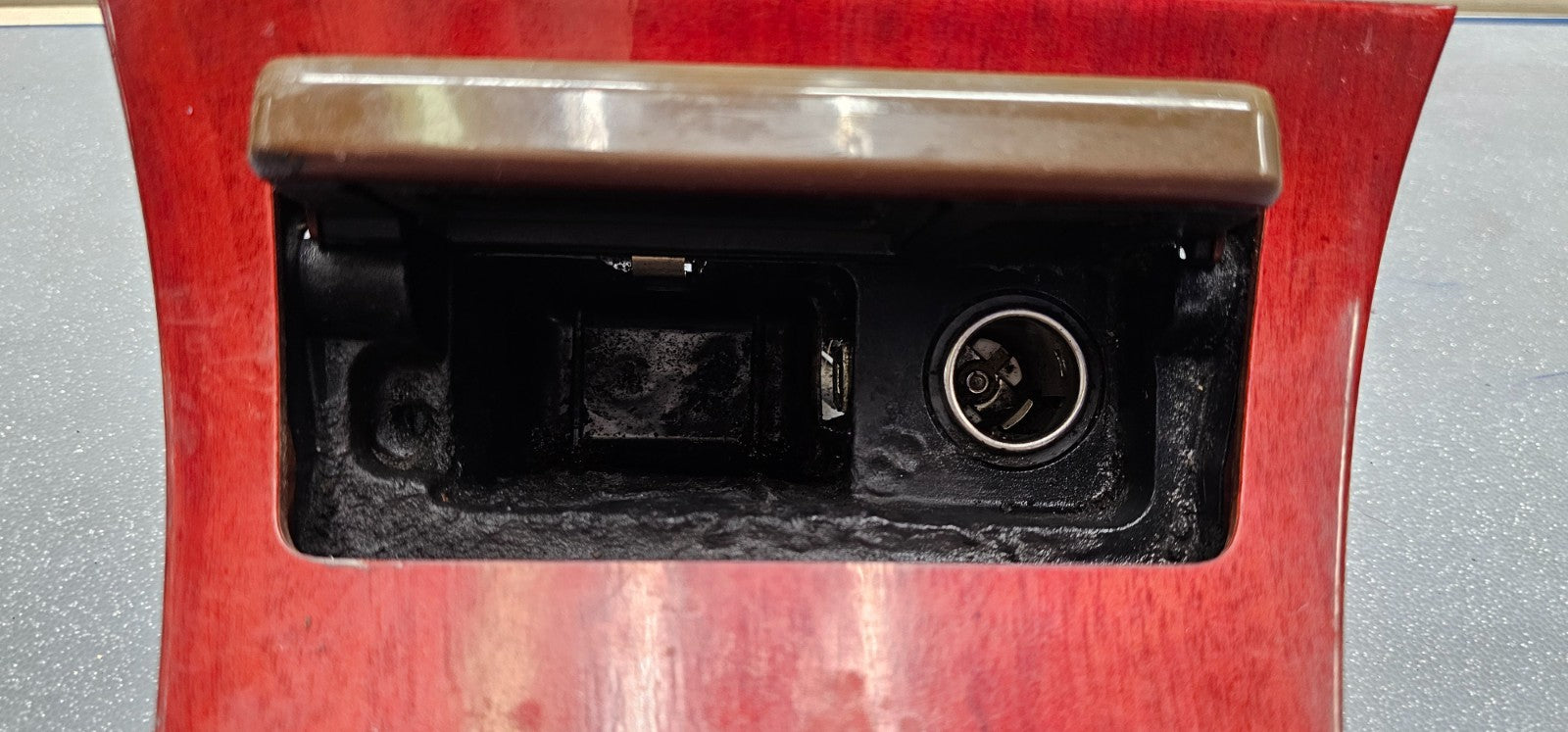 🔥07-12 LEXUS ES350 CENTER CONSOLE SHIFTER TRIM BEZEL Wood OEM
