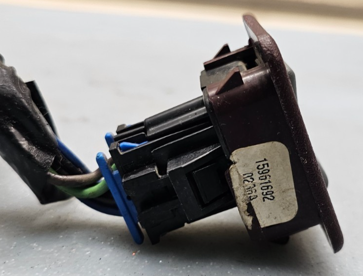 🔥95-05 Chevy GMC C/K Blazer Power Window Door Switch Lock REAR LH/RH Maroon OEM