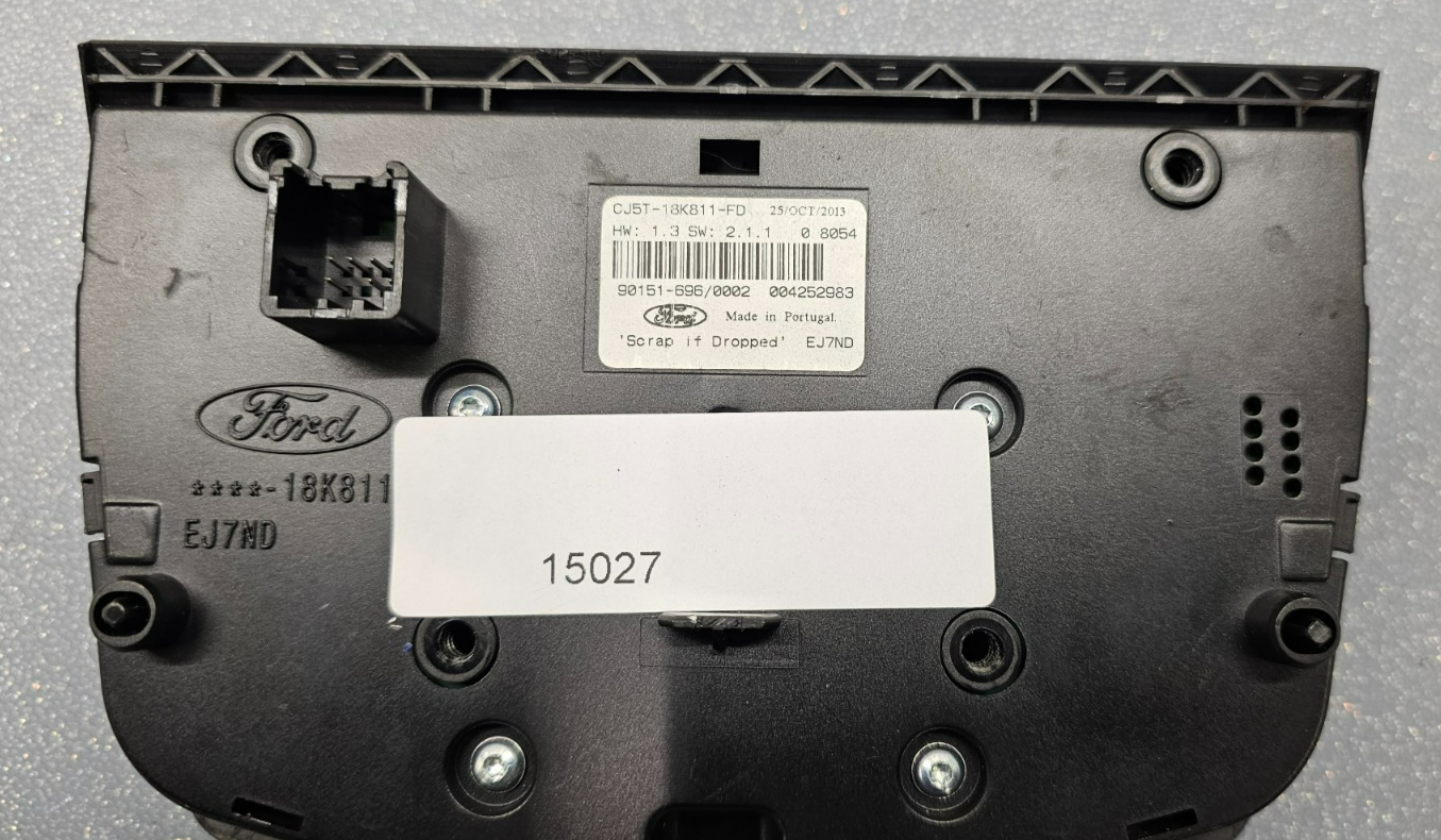 🔥13-16 Ford Escape Dash AM FM Radio Stereo Audio Control Panel BLACK OEM