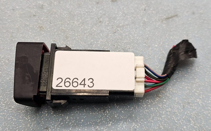 🔥02-05 Hyundai XG350 Emergency Hazard Warning Light Lamp Switch Button Black