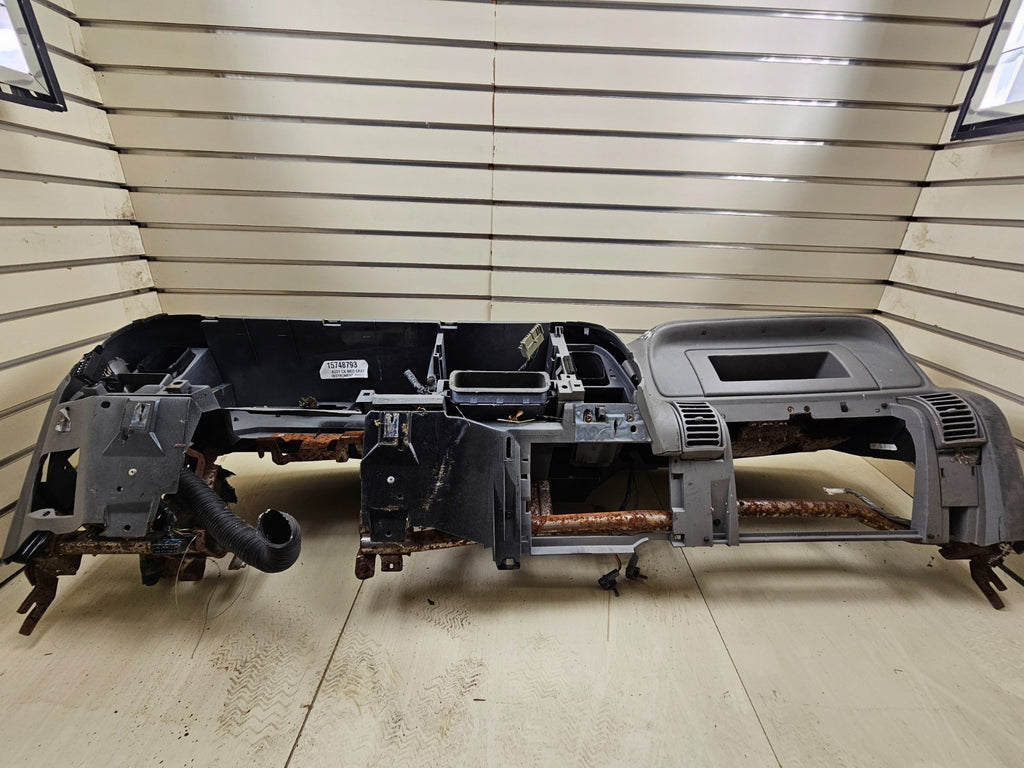 🔥95-99 CHEVY GMC SILVERADO C/K Dashboard DASH CORE Frame Mount UP Box GREY DB2