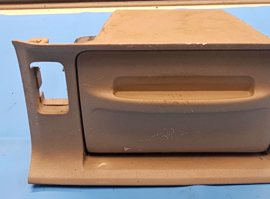 05-06 Honda CR-V Center Dash Console Panel Storage Box Compartment Cubby Bin Tan