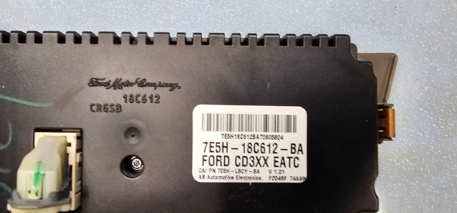 🔥06-09 Fusion Milan Dash Heater Temperature Climate Control Conditioner Tan