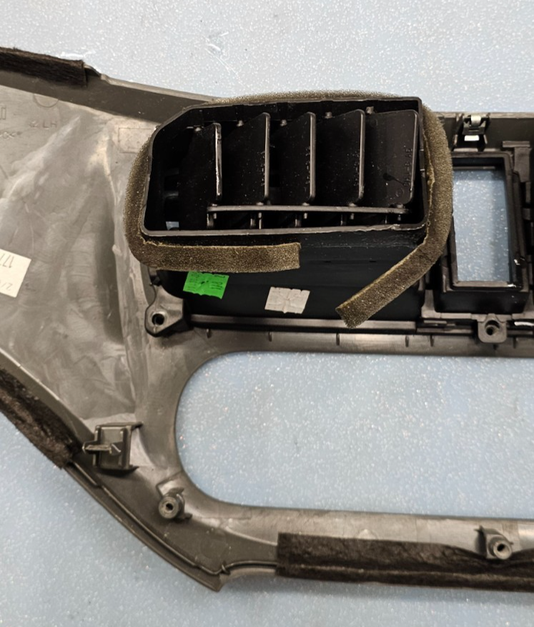 🔥05-10 Honda Odyssey Center Dash Radio Climate Control Bezel Trim Panel Silver