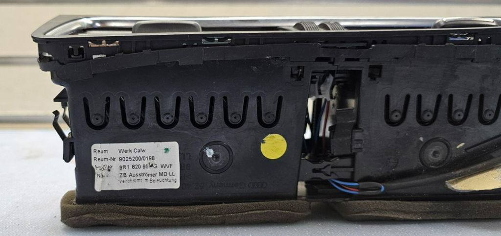 🔥09-12 AUDI Q5 8R QUATTRO FRONT CENTER DASH AC HEATER AIR VENT GRILLE OEM