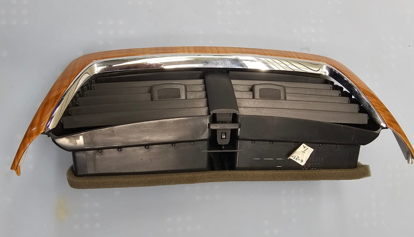 🔥08-12 Chevy MALIBU Dash Heater AIR VENT Front Center Bezel Trim WOODGRAIN