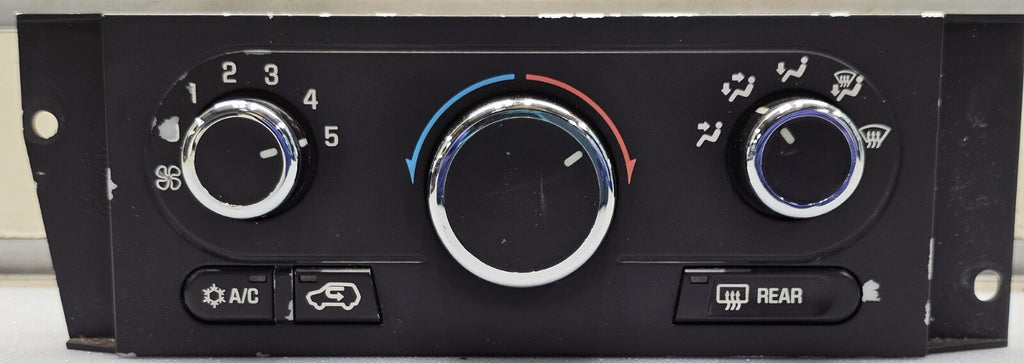 02-07 Buick Rendezvous Dash A/C Heater Climate Control Temperature Conditioning