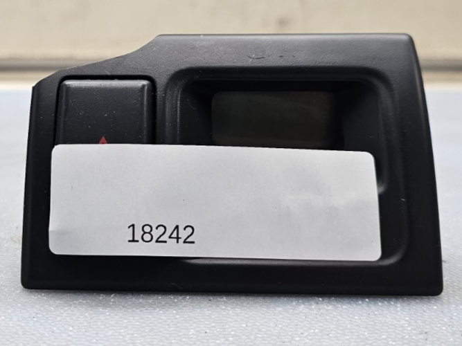 🔥98-02 Honda Accord Center Dash Clock W/Hazard Switch Board Digital Button OEM