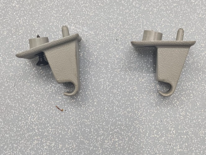 95-99 Tahoe Silverado Yukon C/K Front Left/Right Sun visor Sunshade Holder Clips