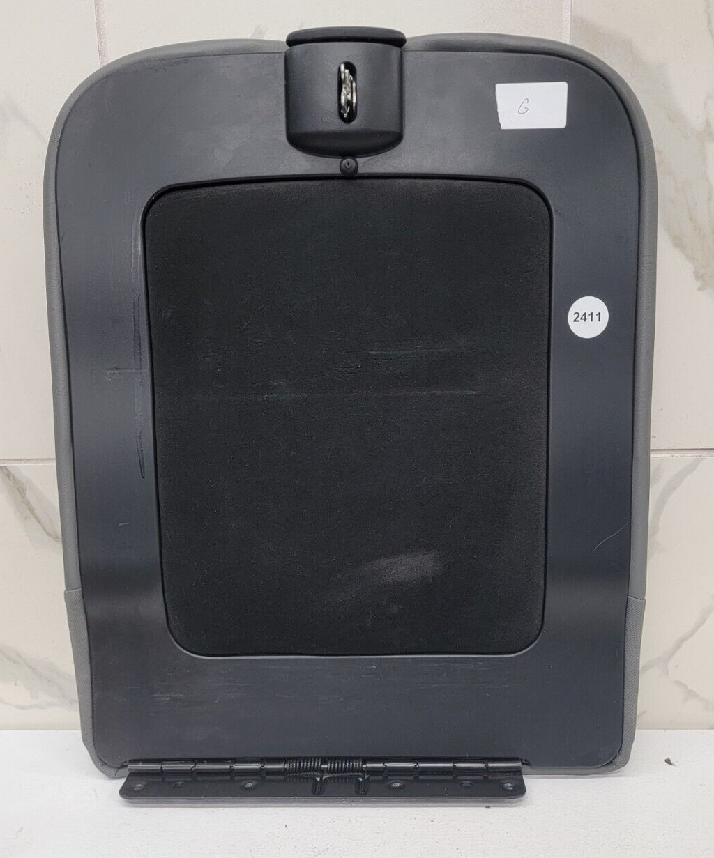 🔥02-08 Dodge RAM Center Console Jump Seat ARMREST Cover Lid Leather GRAY JS7