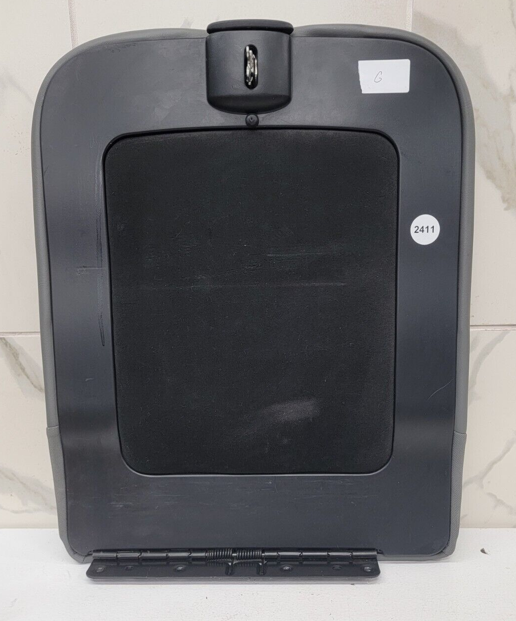 🔥02-08 Dodge RAM Center Console Jump Seat ARMREST Cover Lid Leather GRAY JS7