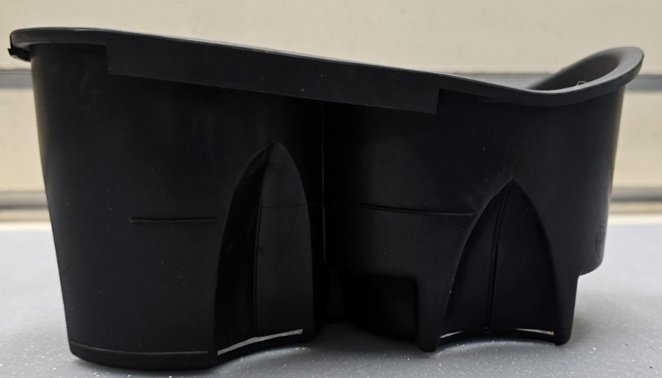 🔥05-07 Jeep Liberty Center Console Cup Drink Holder Rubber Insert OEM Black