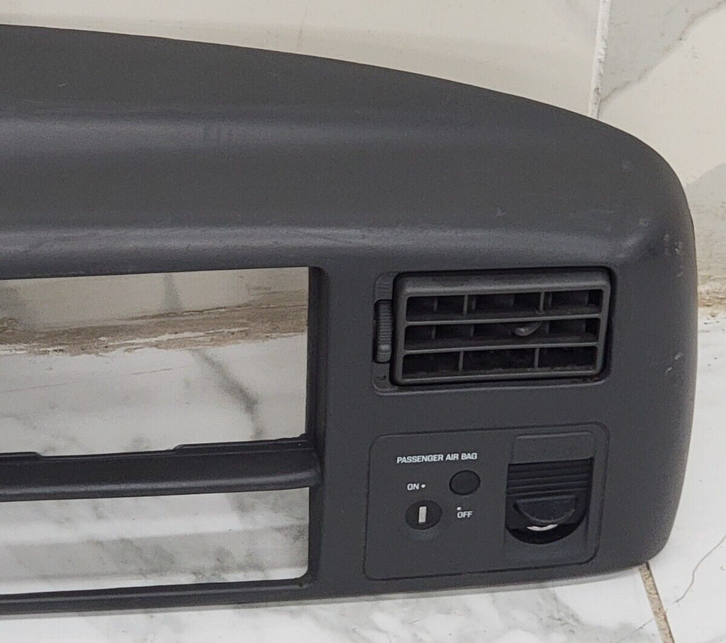 🔥99-04 Ford F250 F350 Dash Instrument Cluster Speedometer Bezel Panel Gray C22