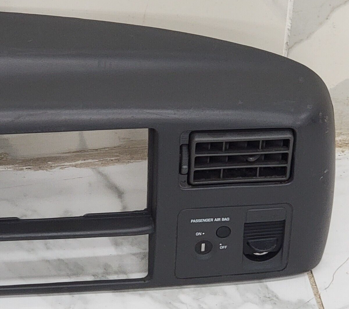🔥99-04 Ford F250 F350 Dash Instrument Cluster Speedometer Bezel Panel Gray C22