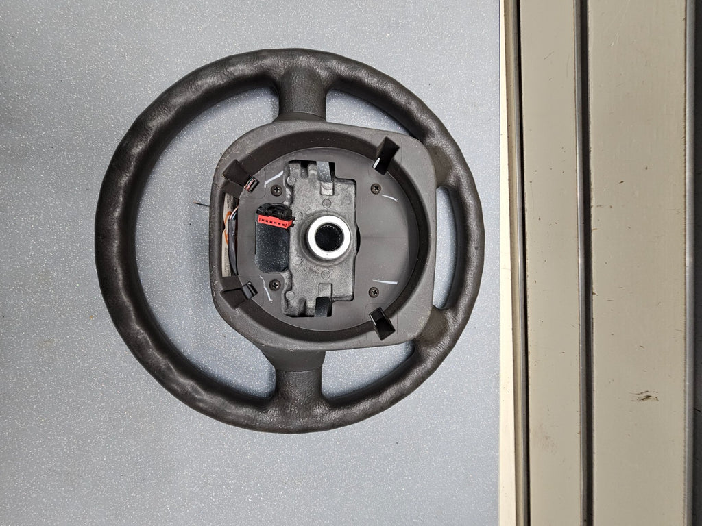 🔥02-05 Ford Explorer Steering Wheel Leather CRUISE CONTROL Assembly Black OEM