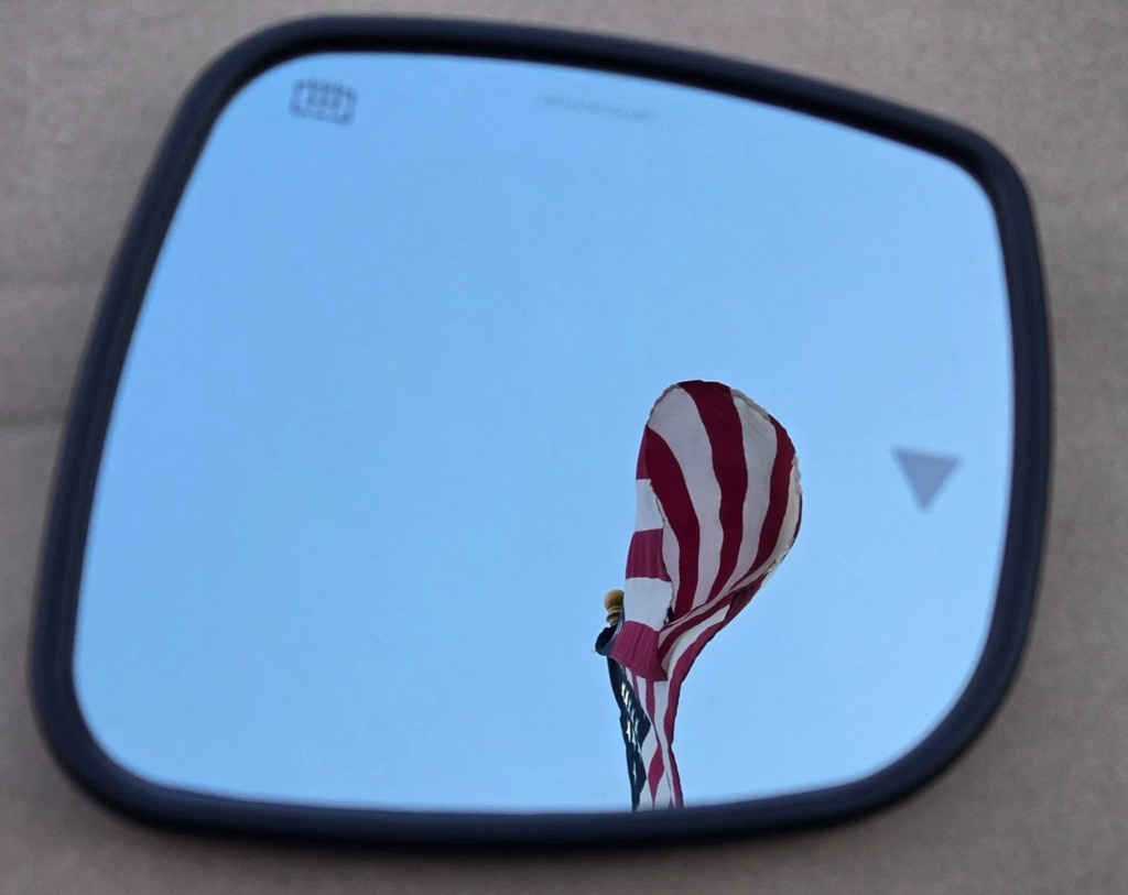 🔥11-17 Dodge Grand Caravan T&C Left Driver Mirror Glass Blind Spot AUTO DIM