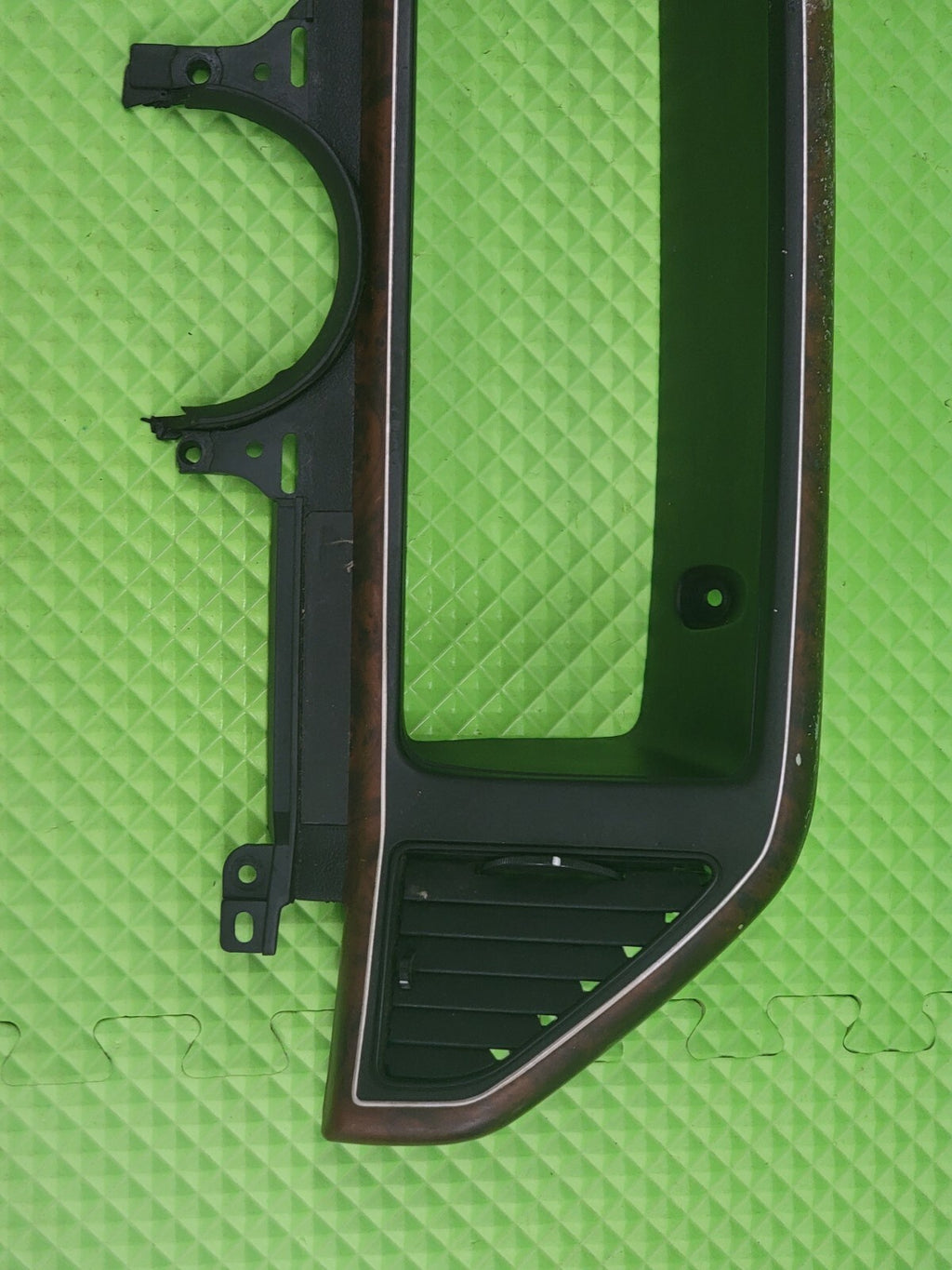 87-91 Ford F-150 F250 BRONCO Dash CLUSTER Bezel Speedo Gauge Trim woodgrain C11