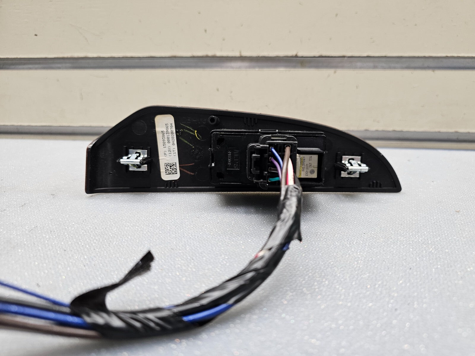 🔥07-13 Chevy Suburban Rear Left Driver Power Window Switch Assembly Wood WS5