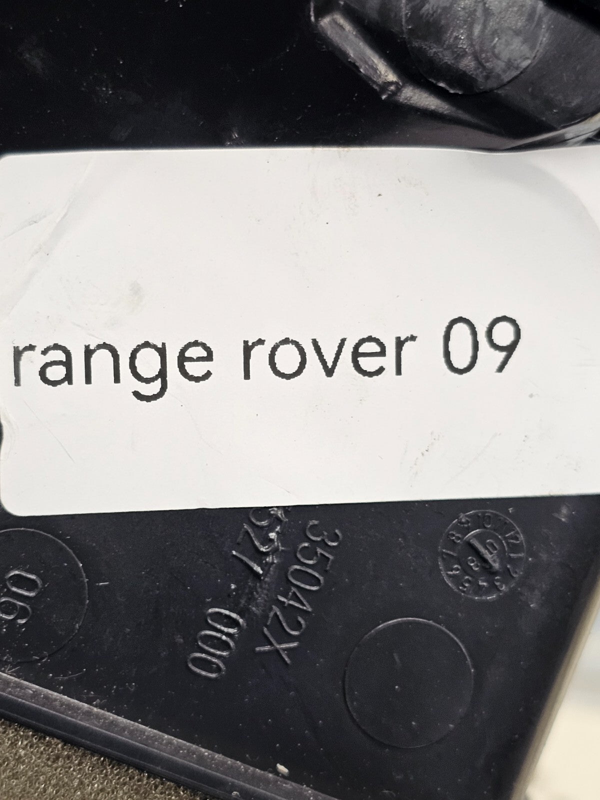 06-09 Range Rover Sport Dash Left Driver AC Air Vent Heater Conditioning SILVER