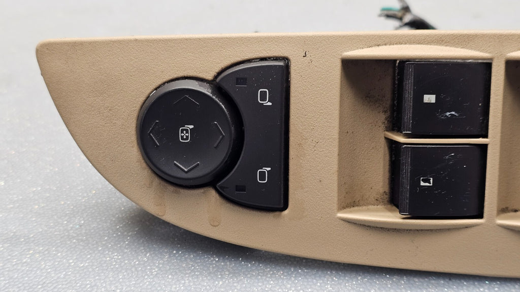🔥06-11 Buick Lucerne Front Left Driver Master Power Window Switch Assembly Tan