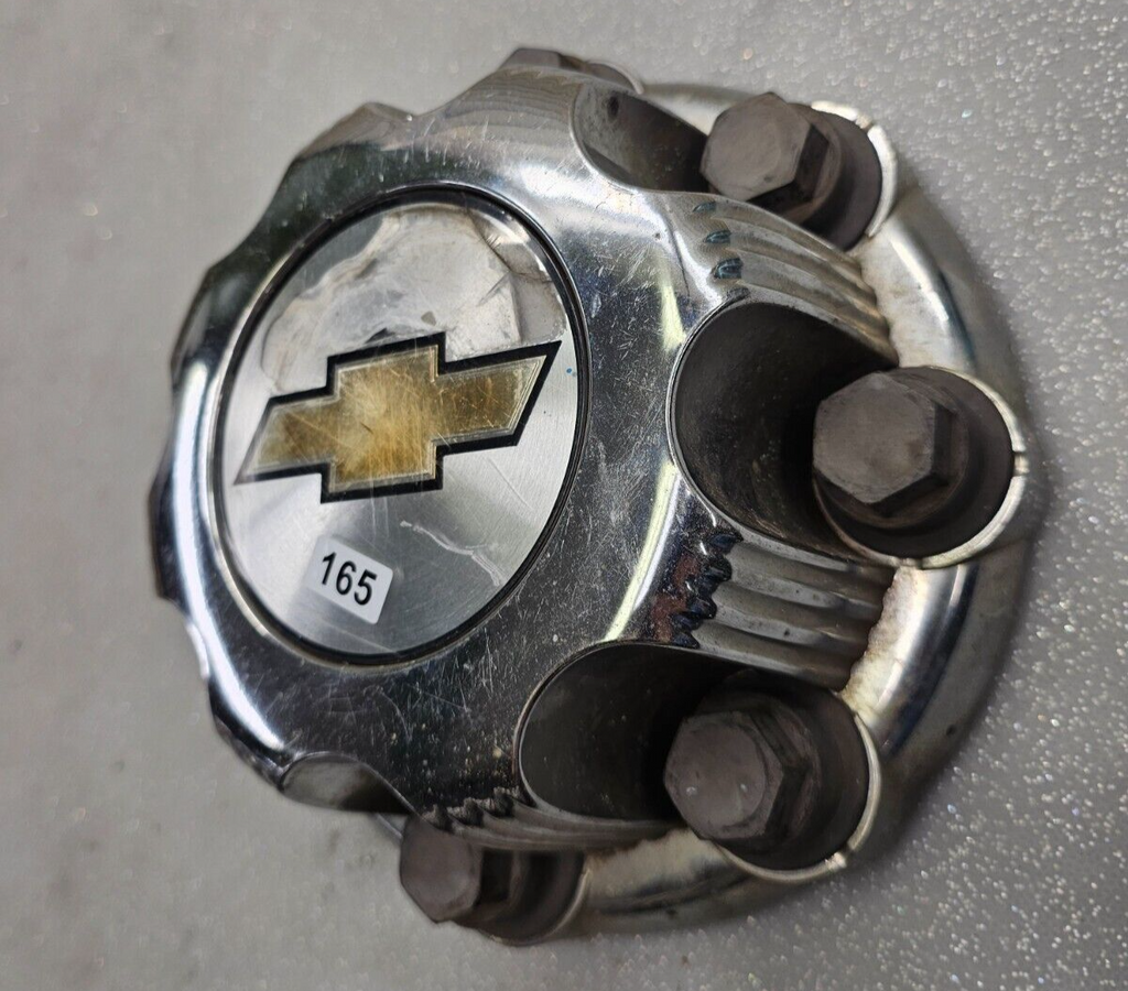 01-10 Chevy Express Silverado Suburban Front Rear Wheel Center Cap Hubcap Cover