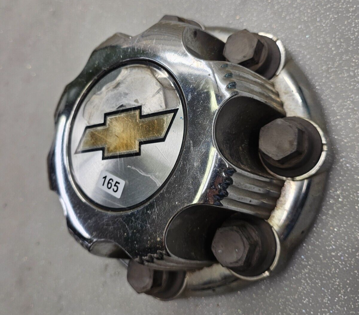 01-10 Chevy Express Silverado Suburban Front Rear Wheel Center Cap Hubcap Cover
