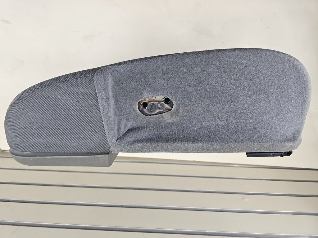 🔥99-10 Ford F250 F350 Center Console JUMP SEAT Storage Arm Rest CLOTH GRAY JS3