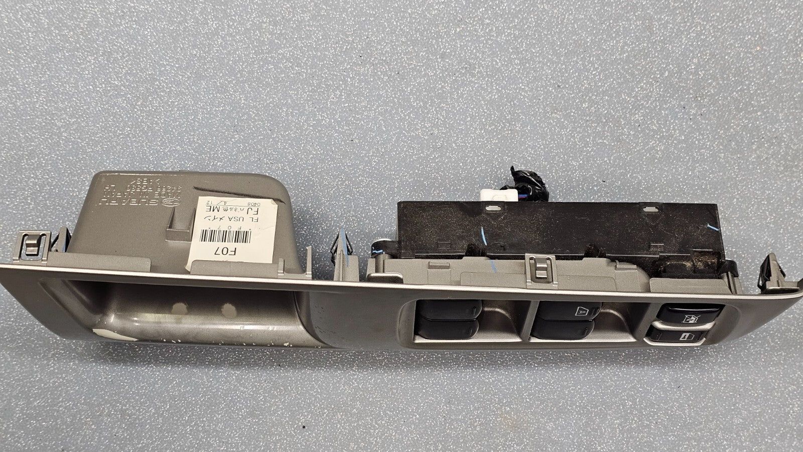 🔥08-14 Impreza Forester Front Left Driver Mater Window Control Switch Silver