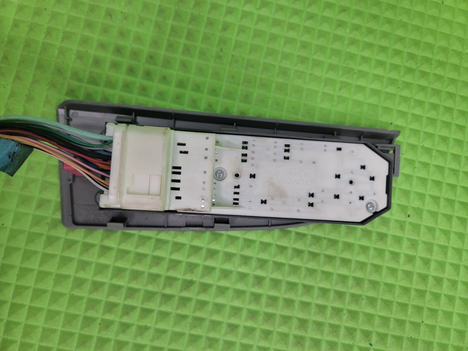 08-13 TOYOTA HIGHLANDER DRIVER LEFT SIDE MASTER POWER WINDOW SWITCH GRAY WS44