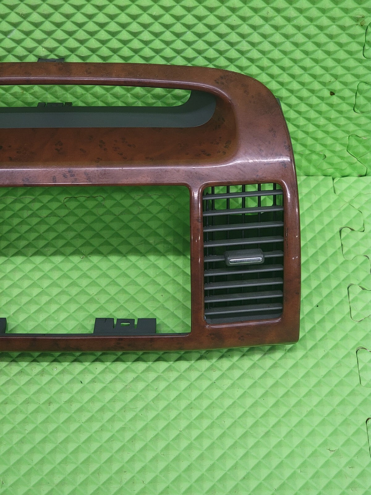 🔥02-06 Toyota CAMRY Radio Dash Trim Bezel Surround Air Vents WOODGRAIN v2 B25