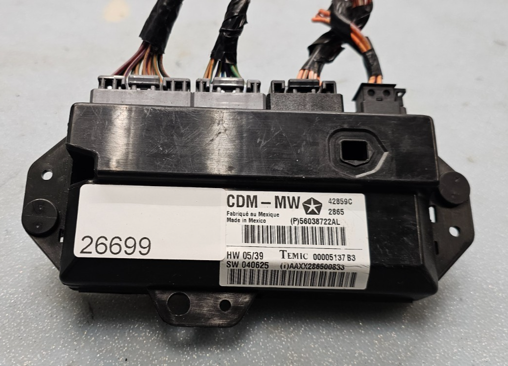 🔥05-10 CHRYSLER 300 Charger magnum  FRONT DOOR WINDOW CONTROL MODULE MEMORY