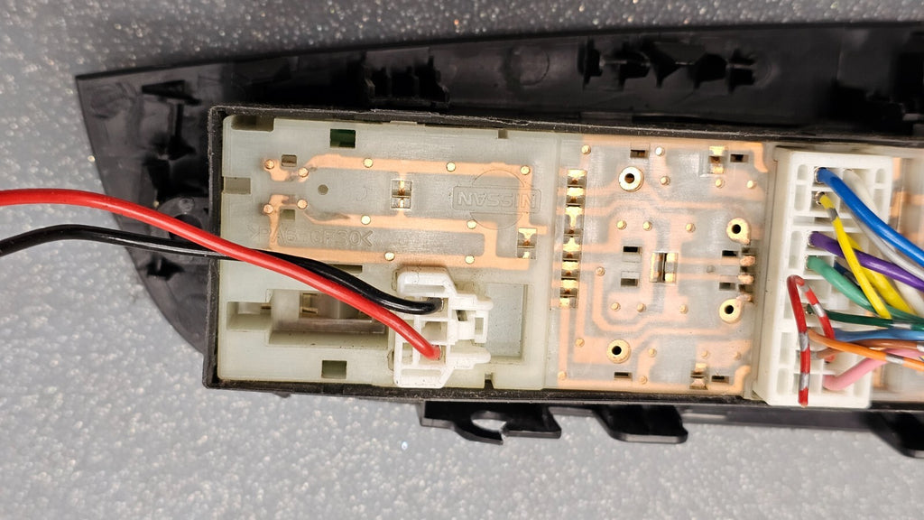 🔥09-14 NISSAN MAXIMA LEFT DRIVER MASTER POWER WINDOW SWITCH BLACK OEM