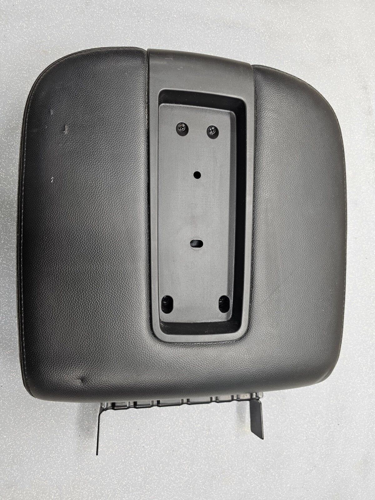 🔥07-13 Tahoe Suburban Yukon Leather Console Lid Armrest Cover Top Pad Black JS5