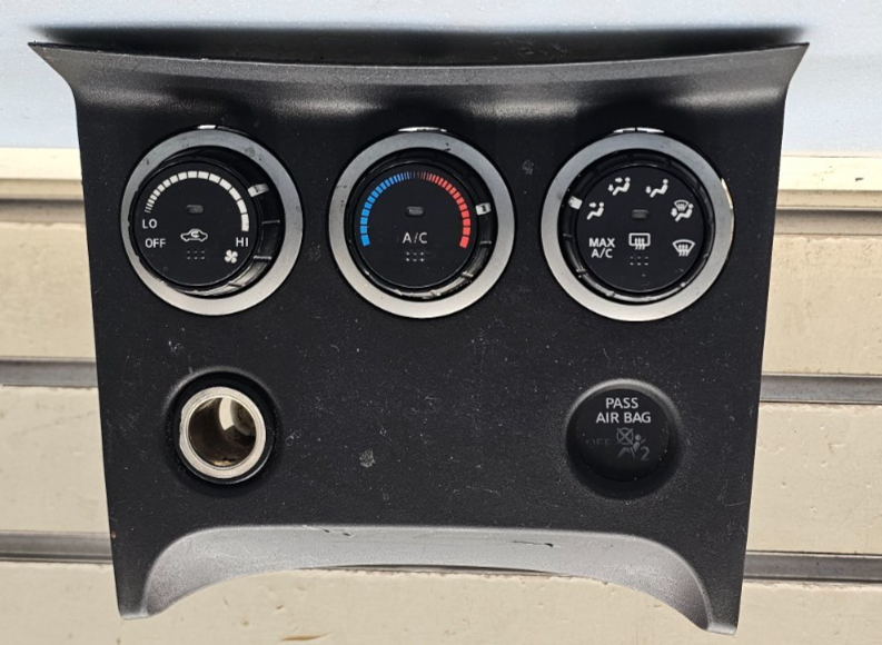 🔥08-15 NISSAN ROGUE DASH AC A/C HVAC HEATER CLIMATE TEMPERATURE CONTROL BLACK
