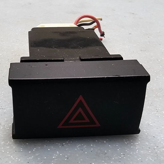 🔥07-09 SANTA FE HAZARD FLASHER EMERGENCY WARNING SWITCH OEM black