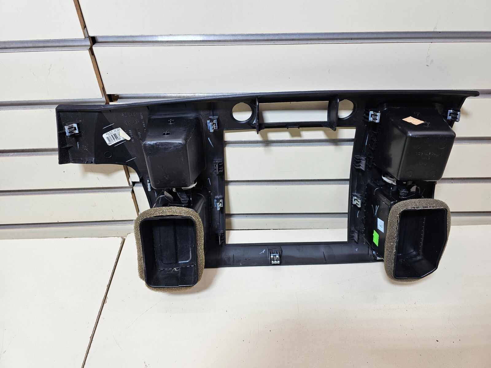🔥07-14 Silverado SIERRA Center Dash Radio Bezel AC Climate Trim Panel BLACK B6