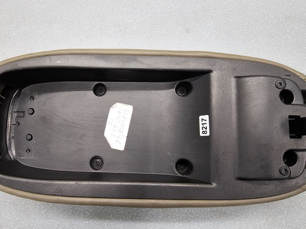 98-02 Oldsmobile Intrigue Armrest Center Console Lid Leather Cover Assembly Tan