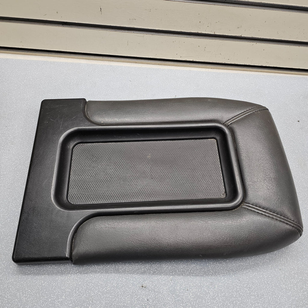 99-06 SILVERADO SIERRA Center Console JUMPSEAT Armrest Leather DK Gray/Black JS4