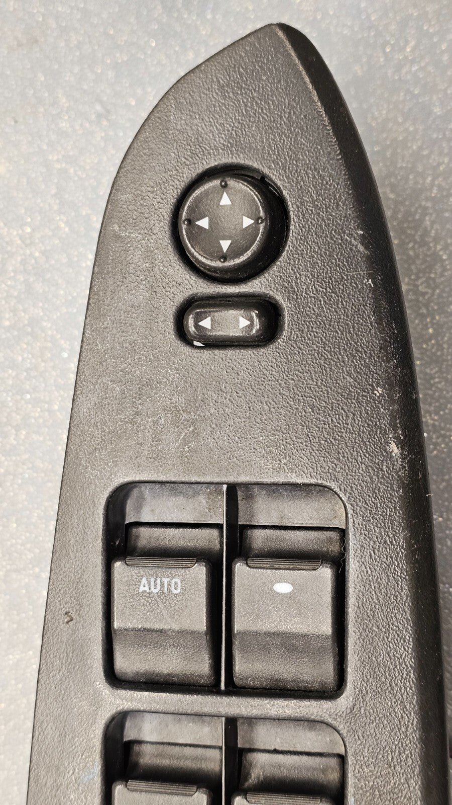 🔥09-16 CHEVY IMPALA LEFT DRIVER MASTER POWER DOOR WINDOW SWITCH BEZEL BLACK