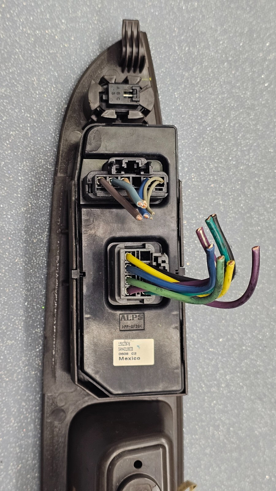 🔥08-12 Malibu 07-09 Aura Left Driver Master Power Window Switch Assembly Black