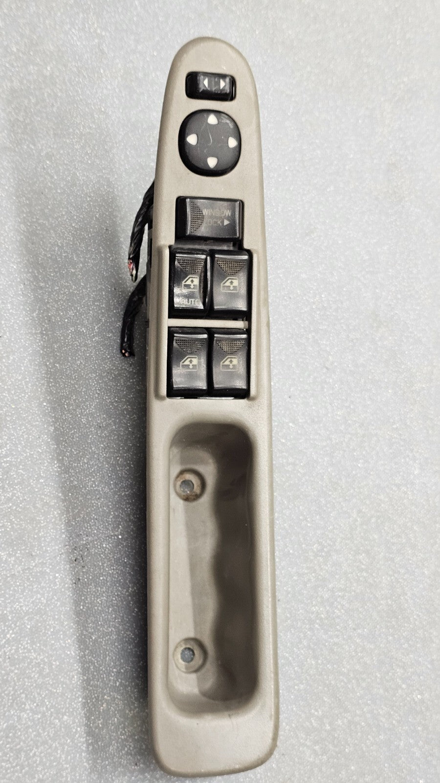 🔥02-07 Rendezvous Impala Left Driver Master Power Window Door Switch Lock Tan