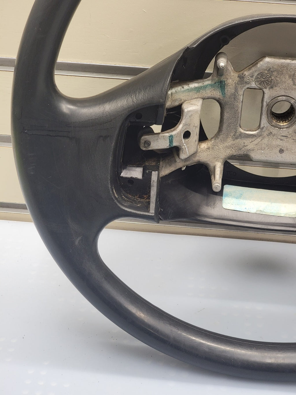 🔥1997-2003 Ford F-150 rubber Steering Wheel Cruise Dash black