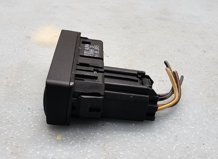 🔥11-19 Ford Fiesta Dash Left Driver Interior Ambient Light Lamp Switch Black