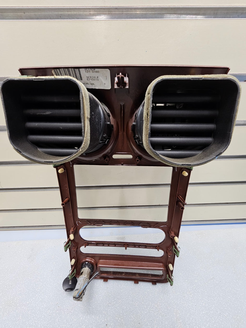 🔥05-09 FORD Taurus X / freestyle Center Dash Radio Climate Bezel Trim woodgrain