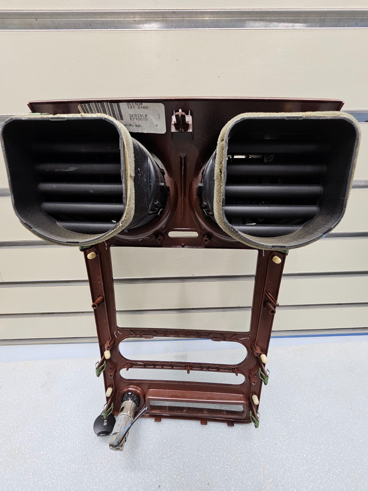 🔥05-09 FORD Taurus X / freestyle Center Dash Radio Climate Bezel Trim woodgrain