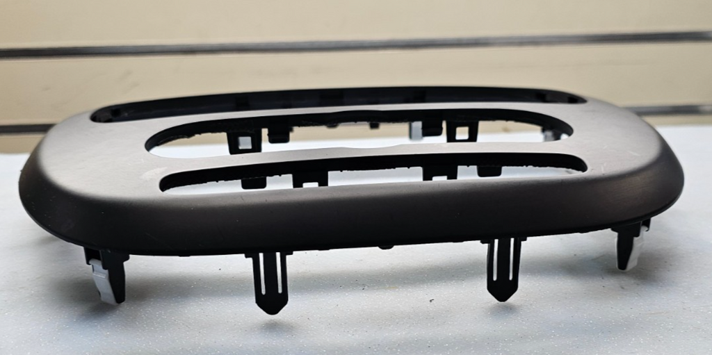 🔥14-16 Kia Soul Climate Control Radio Trim Cover Hood Bezel BLACK OEM