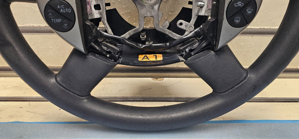 🔥04-09 Prius Hybrid Steering Wheel Column Cruise Control Switch Leather Black 