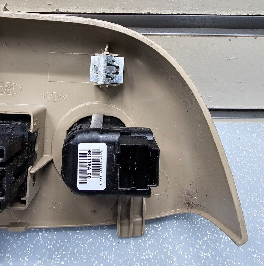 🔥04-08 Ford F150 Left Driver Master Power Window 2 Door Switch Control TAN WS24