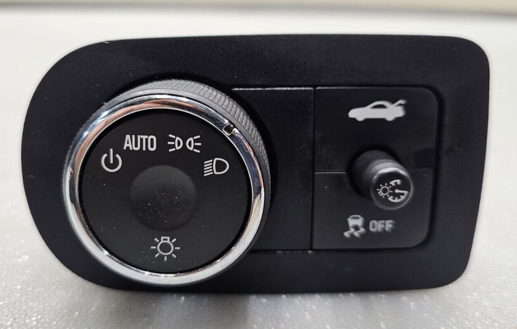 🔥12-16 CHEVY IMPALA HEADLIGHT LAMP FOG TRACTION CONTROL SWITCH BLACK ASSEMBLY