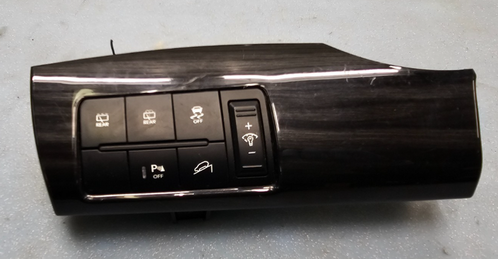 🔥11-13 Sorento Dash Rear Wiper Dimmer TCS Switch Trim Bezel Traction Control 